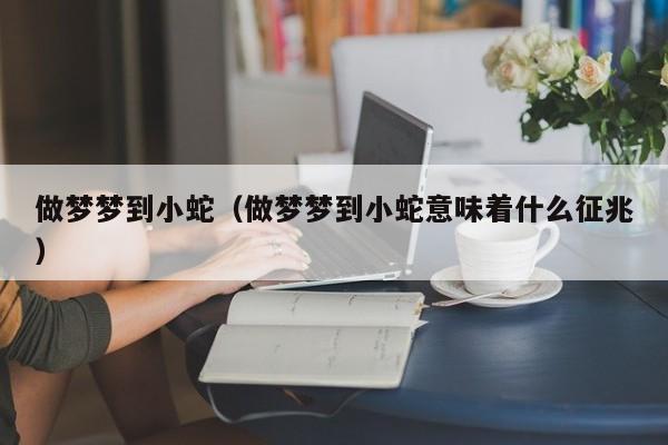 做梦梦到小蛇（做梦梦到小蛇意味着什么征兆）